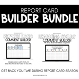 Report Card Essentials BUNDLE | Learning Skill & Report Ca