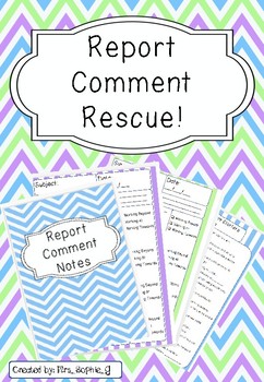 Preview of Report Comment Rescue
