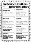 Report Outline: Natural Disasters