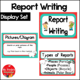 Report Writing (Informational) Poster Set