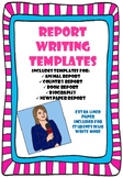 Report Writing Templates