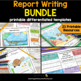 Report Writing Templates BUNDLE | Informational Writing | 