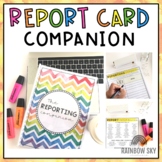 Report card checklists, strategies and report templates | 