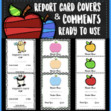 Report card envelope covers and comments