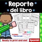 Reporte del Libro / Book Report in Spanish Bundle
