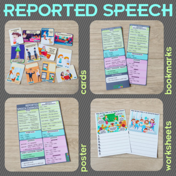 Preview of Reported Speech 4in1