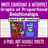 Represent & Interpret Proportional Relationships Pixel Art