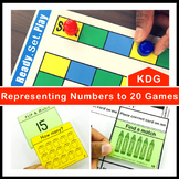 Represent Numbers to 20 Games and Centers Kindergarten