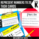 Represent Numbers to 20 Task Cards Kindergarten Math Centers