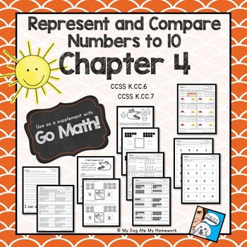 Preview of Represent and Compare Numbers to 10 Go Math