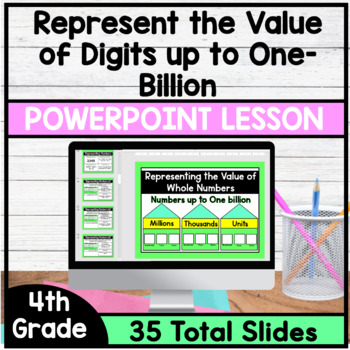 Preview of Represent the Value of Digits in Whole Numbers - PowerPoint Lesson