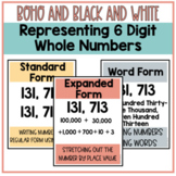 Representing 6 Digit Whole Numbers (Standard, Expanded, Wo