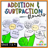 Representing Addition and Subtraction flowers | Math center