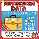 Representing Data Frequency Tables, Dot Plots, Stem & Leaf