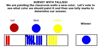 Preview of Representing Data with Tally Marks
