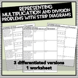 Representing Division and Multiplication Problems with Str