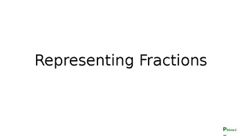 Preview of Representing Fractions - Explaining wholes, improper and mixed fractions