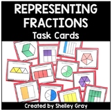 Representing Fractions Task Cards 