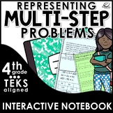 Representing Multi-Step Problems Interactive Notebook Set