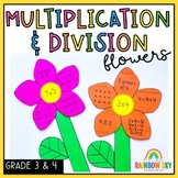 Representing Multiplication and Division flowers | Math center