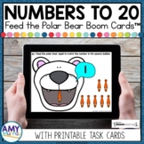 Representing Numbers 1 to 20 Boom Cards ™ Feed the Polar Bear