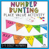 Representing Numbers / Place Value Math centres / 2-5-digi