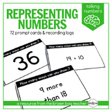 Representing Numbers Task Cards: Building Number Sense wit