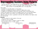 Representing Numbers Using Pictures: 1-120 Worksheet