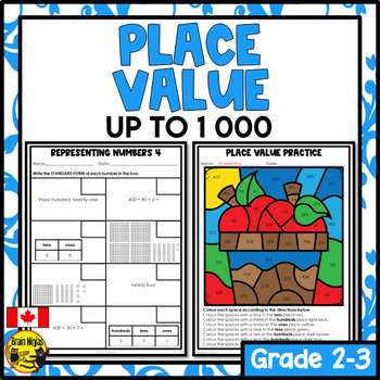 Preview of Place Value to 1 000 Worksheets