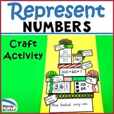 Representing Numbers in Different Ways Christmas Craft Mat