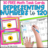 Representing Numbers to 120 Task Cards | Printable and Dig