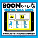 Representing Numbers to 50 Digital Task Cards