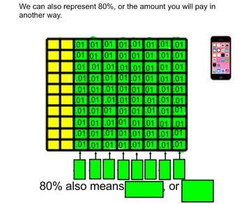 Preview of Representing Percents (Smart Notebook Lesson)