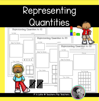 Preview of Representing Quantities | Ways to Show Numbers | Math Strategies