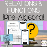 Representing Relations and Functions Digital PPT Mystery P