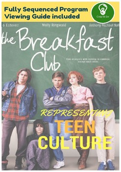 Preview of Representing Teen Culture - The Breakfast Club (Focus Film)