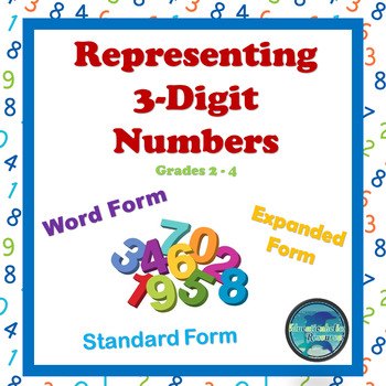 Preview of Representing Three-Digit Numbers in Standard Form, Word Form, and Expanded Form