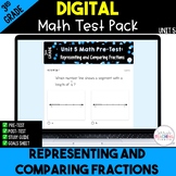 Representing and Comparing Fractions Digital Math Test Pac