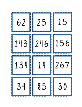 Representing And Comparing Numbers: 2 Math Station Activities W 