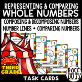 Representing and Comparing Whole Numbers Circus Theme Task