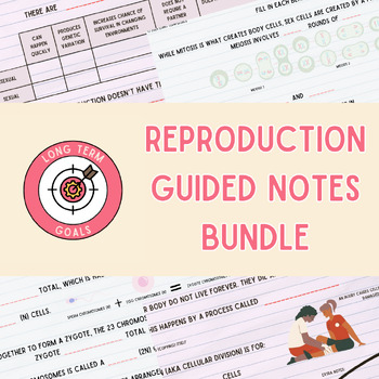 Preview of Reproduction Guided Notes Bundle (Presentations Included)