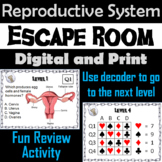 Human Body Systems Activity: Reproductive (Anatomy Escape 