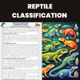 Reptile Classification & Diversity | Vertebrates Unit | Re