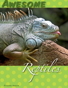 Reptile Language Arts Centers for Pre-K, Kindergarten, and First Grade