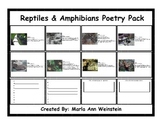 Reptiles & Amphibians Poetry Pack