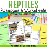 Reptiles Nonfiction Reading Comprehension Passages - All A