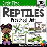 Reptile Activities & Lesson Plans Theme Unit for Preschool Pre-K