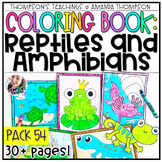 Reptiles and Amphibians Coloring Pages | Coloring Sheets |