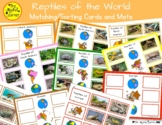 Reptiles of the World - Matching/Sorting Mats and Cards