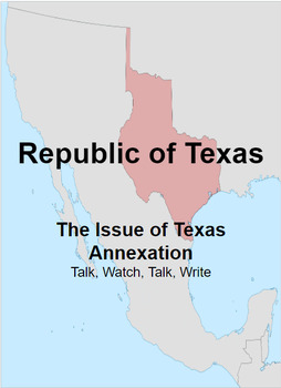 Preview of Republic of Texas: Issue of Texas Annexation